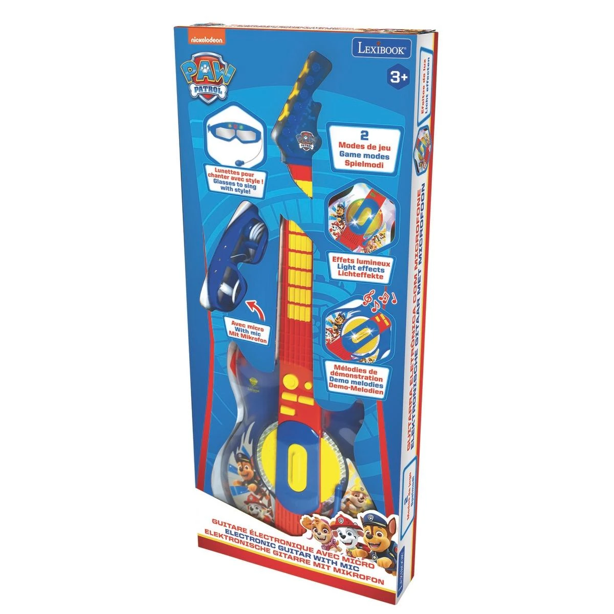 LEXIBOOK Pat Patrouille Guitare électronique 3 LEXIBOOK Pat Patrouille Guitare électronique – Image 3