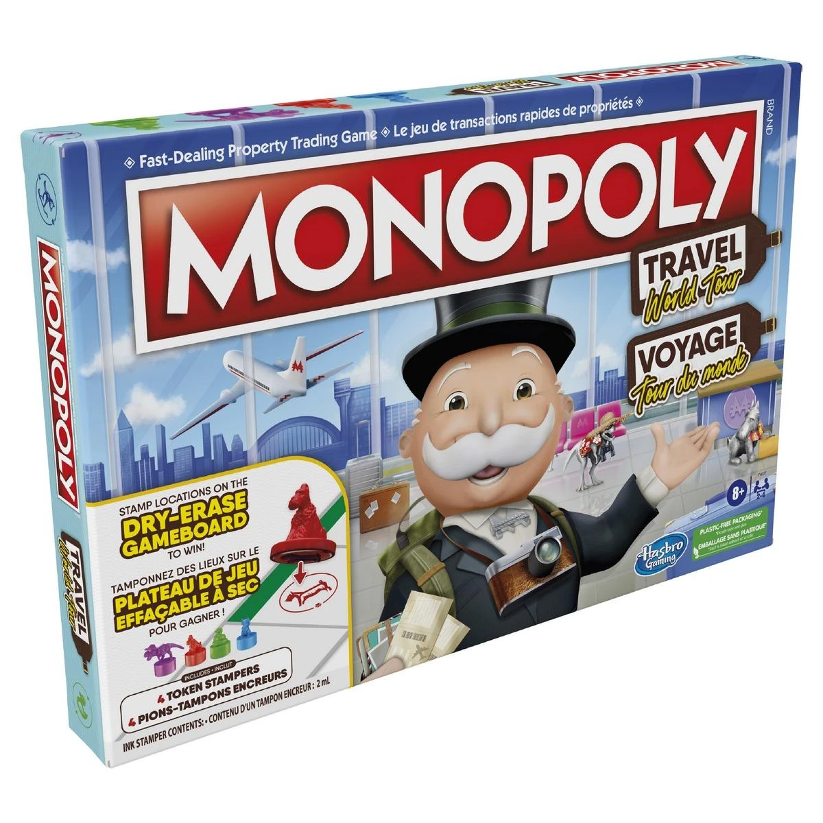 Hasbro Gaming Monopoly Voyage Autour Du Monde 1 Hasbro Gaming Monopoly Voyage Autour Du Monde