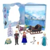 MATTEL Coffret Livre D'histoires Et Figurines La Reine Des Neiges