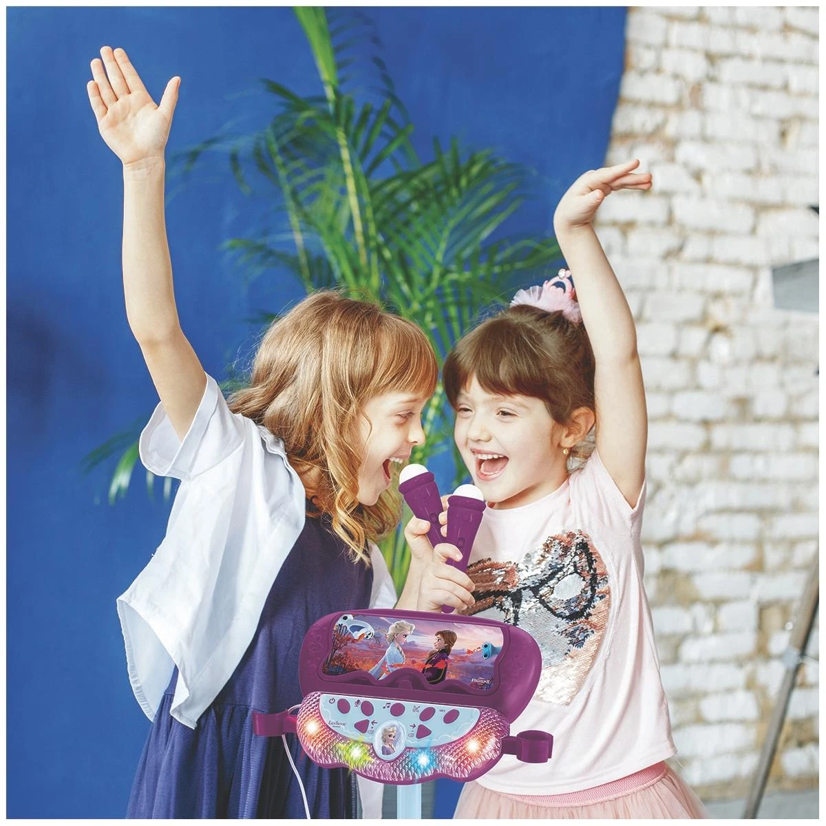 LEXIBOOK Micro Sur Pied La Reine Des Neiges 2 LEXIBOOK Micro Sur Pied La Reine Des Neiges – Image 2