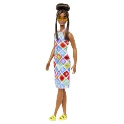 MATTEL Barbie Fashionista Robe Crochet Patchwork