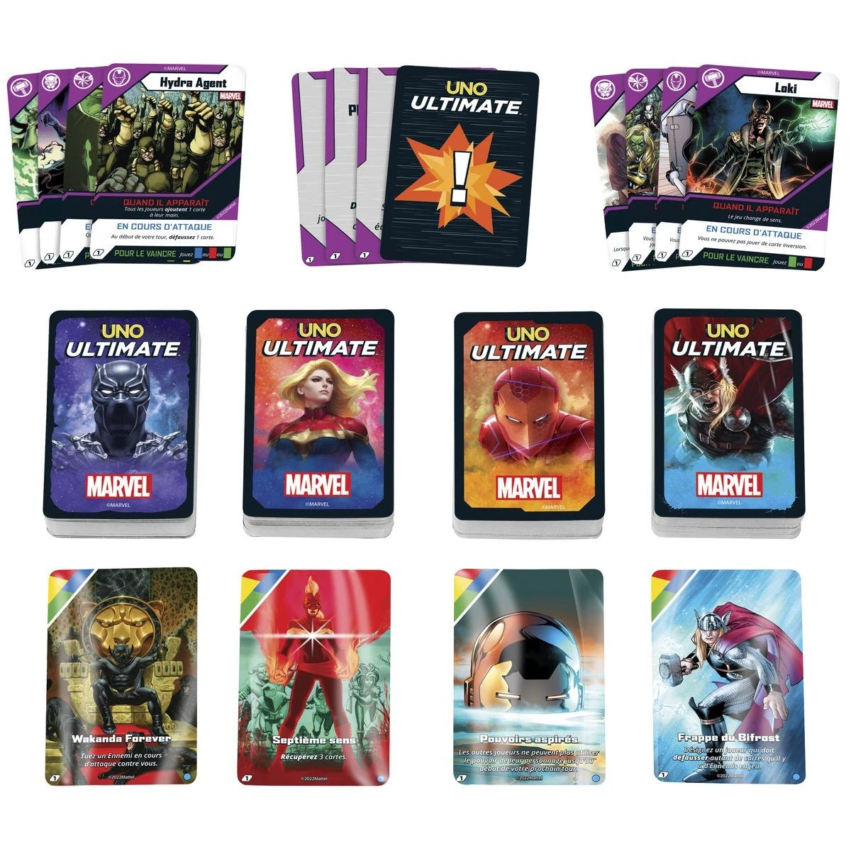 Mattel Games Uno Ultimate Marvel 2 Mattel Games Uno Ultimate Marvel – Image 2