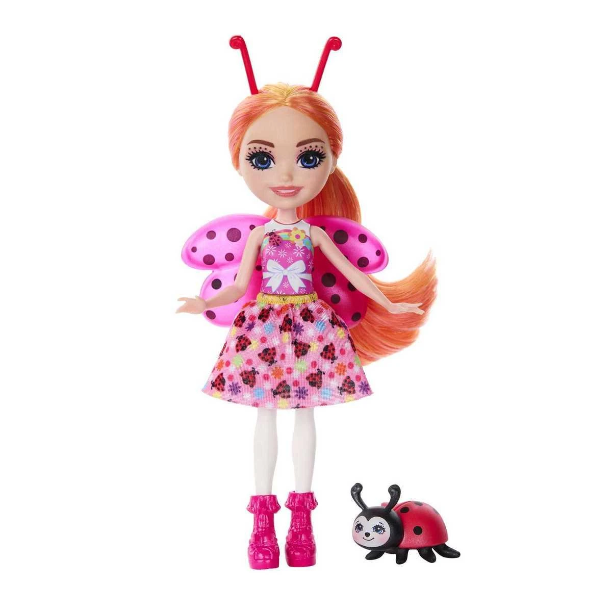 MATTEL Mini Poupée Enchantimals - Ladonna Coccinelle Et Waft 1 MATTEL Mini Poupée Enchantimals - Ladonna Coccinelle Et Waft