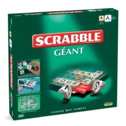 MEGABLEU Scrabble Géant