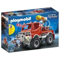 4x4 De Pompier Avec Lance-eau Playmobil City Action 9466