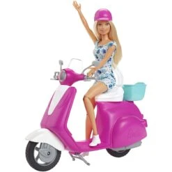 MATTEL Barbie Et Son Scooter