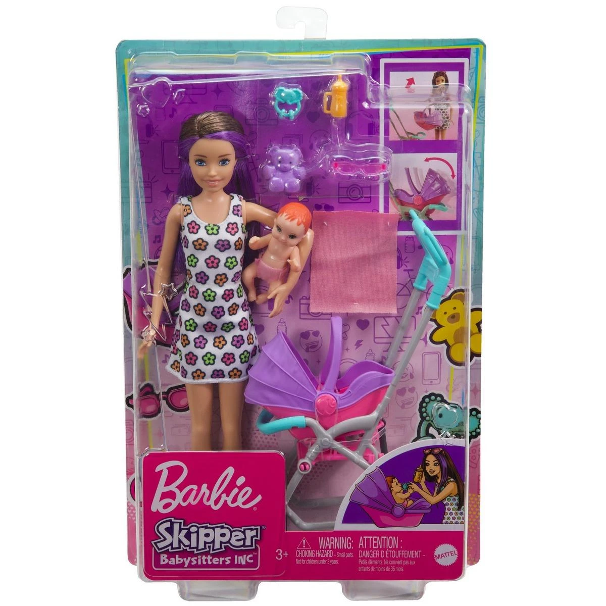 MATTEL Barbie - Skipper Balade En Poussette 3 MATTEL Barbie - Skipper Balade En Poussette – Image 3