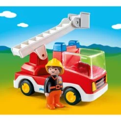 Camion De Pompier Avec échelle Pivotante Playmobil 1.2.3 : 6967 -Jeux Et Jouets d507b9a6acfb238b2f7caade32dc2cd5c65765e3 IMG PRODUCT 766761 3