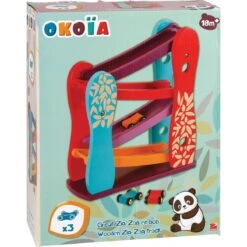 Circuit Zig-zag En Bois