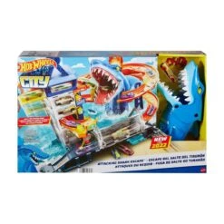 MATTEL Hot Wheels Coffret Attaque Du Requin