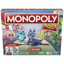 Hasbro Gaming Monopoly Junior 2 En 1