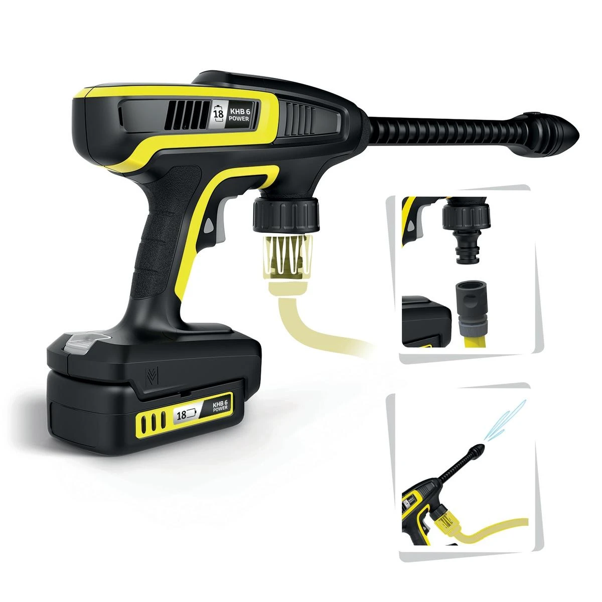 SMOBY Karcher Pistolet De Nettoyage KHB6 3 SMOBY Karcher Pistolet De Nettoyage KHB6 – Image 3