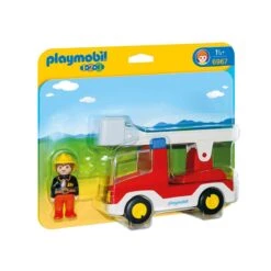 Camion De Pompier Avec échelle Pivotante Playmobil 1.2.3 : 6967