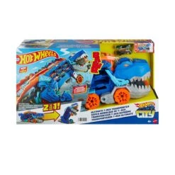 MATTEL Hot Wheels - Mega Transporteur Dino