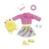 Tenue Corolle Girl - Dressing Fluo