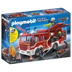 Fourgon D'intervention Des Pompiers Playmobil City Action 9464